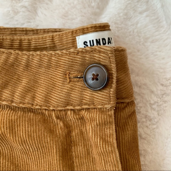 Aritzia Sunday Best Corduroy Cassie Pant - Size 00 - Picture 6 of 10